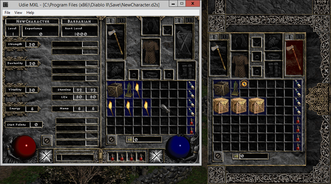 Diablo 2 Single Player Item Pack 1.13